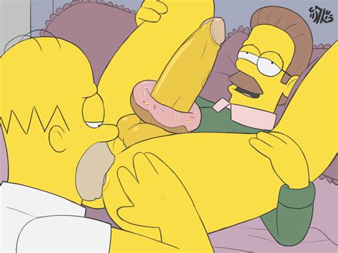 Gay Simpsons Yaoi Cumception