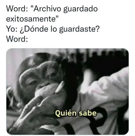 Word Archivo Guardado Exitosamente Yo ¿dónde Lo Guardaste Word