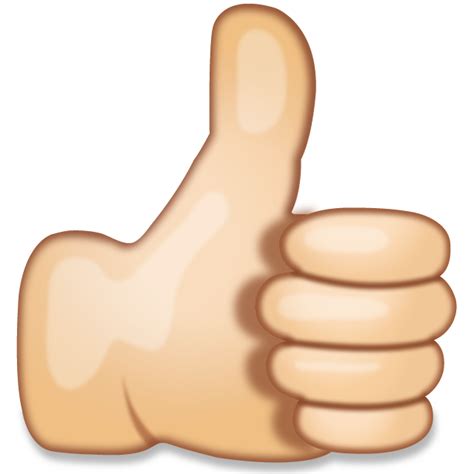 Emoji Thumbs Up Png Images Transparent Free Download