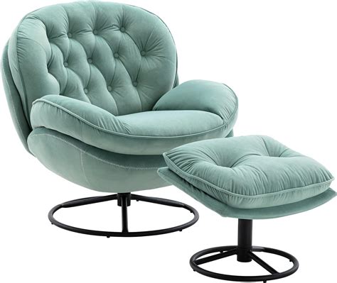 Amazon Baysitone Accent Chair With Ottoman Degree Swivel