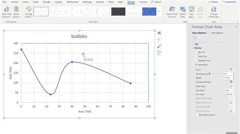 How To Plot A Graph On Word Youtube