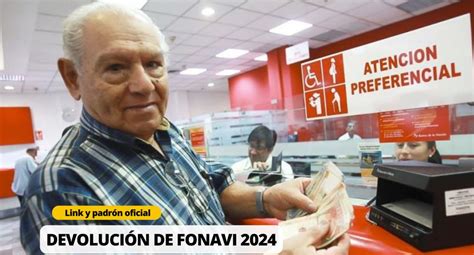 Lo último De La Devolución De Fonavi 2024 Respuestas El Comercio PerÚ