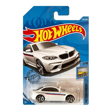 Masinuta Metalica Hot Wheels 2016 Bmw M2 1 64 Alb Emag Ro