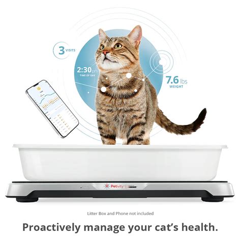 Buy the Smart Litter Box Monitor System | Petivity Smart Litter Box