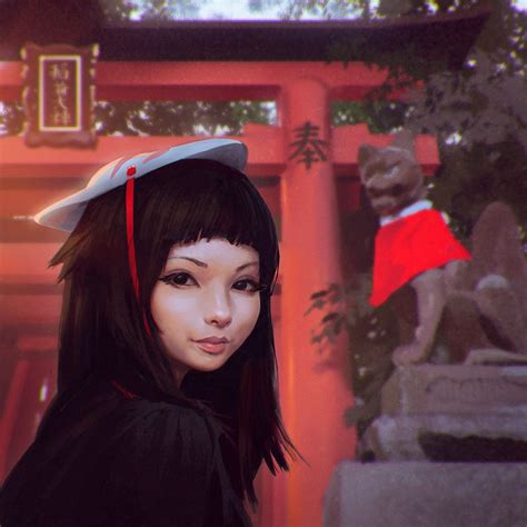 Kitsune By Kuvshinov Ilya On Deviantart