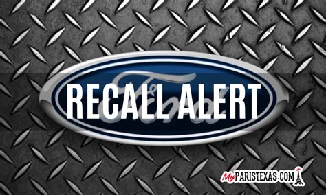 Ford Recalls Trucks Due To Issue With Drivers Front Air Bag