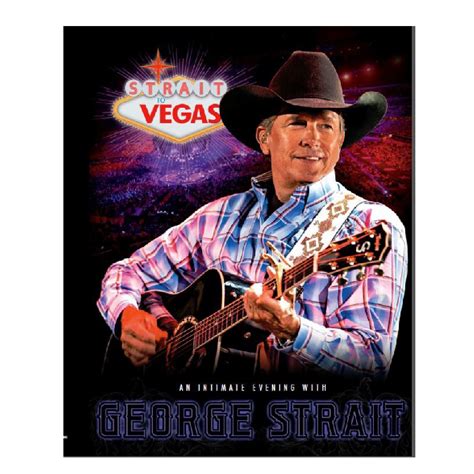 George Strait Strait To Vegas Program - George Strait