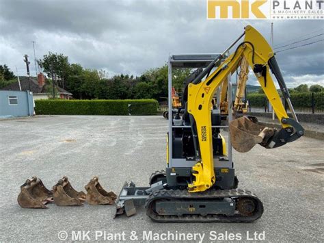 19 Wacker Neuson EZ17 Mini Excavator MK Plant