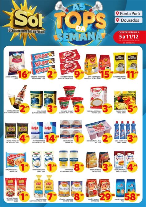 Supermercado Sol E As Ofertas Tops Da Semana Ponta Por Informa