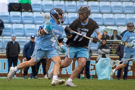 Late Goal From Chris Gray Gives Unc Mens Lacrosse 14 13 Win Over