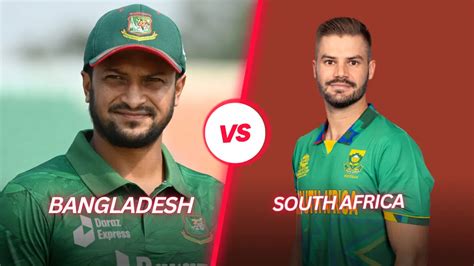 Bangladesh Vs South Africa Rd Match Icc World Cup