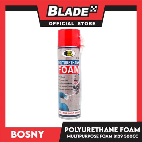 Bosny Polyurethane Foam B129 500cc Multipurpose Foam Bladeph