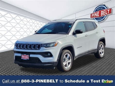 2023 Bright White Jeep Compass Latitude 4x4 145698078 Photo 12 Car Color