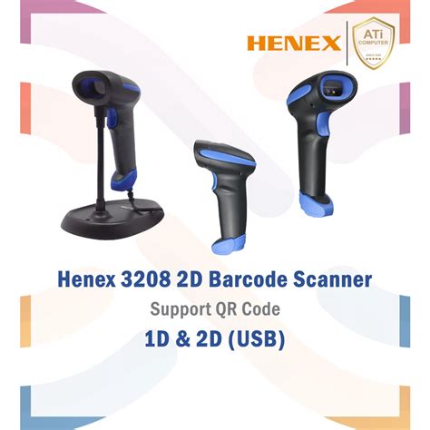 Barcode Scanner Henex D Barcode Support Qr Code Tng Payment