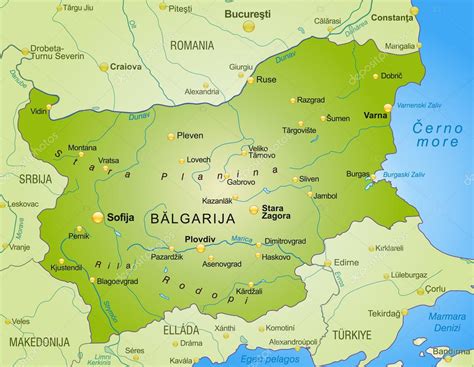 El Mapa De Bulgaria 2023