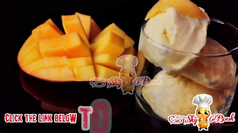 How To Make Mango Ice Cream Homemade Ice Cream Youtube