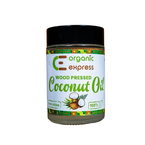 Organic Express Wood Pressed Coconut Oil Organic Express