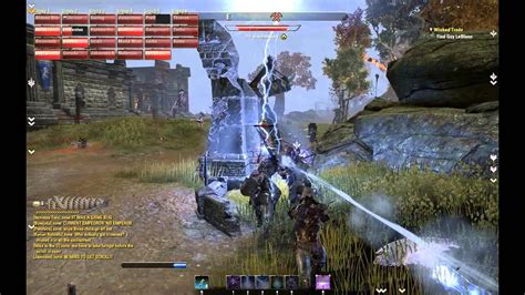 The Elder Scrolls Online Beta PvP Gameplay Battle For The Last