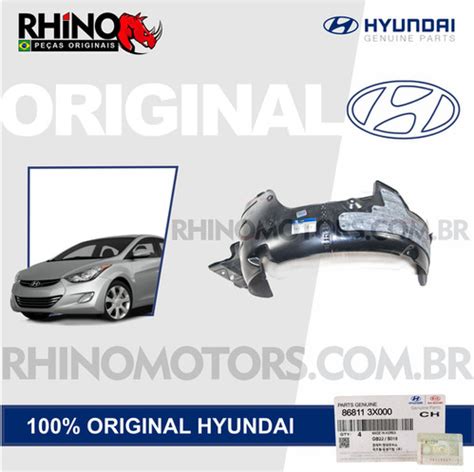 868113X000 Parabarro Dianteiro Lado Esquerdo Hyundai Elantra 2010