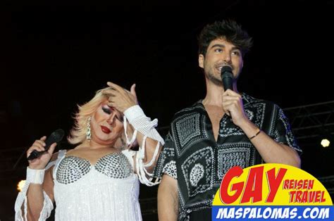Gay Pride Maspalomas 2018 Gran Canaria Das Opening Im Yumbo Center