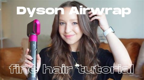 Dyson Airwrap Tutorial For Fine Hair Youtube