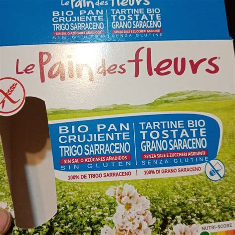 Le Pain Des Fleurs Tartine Bio Tostate Al Grano Saraceno Crujiente Con