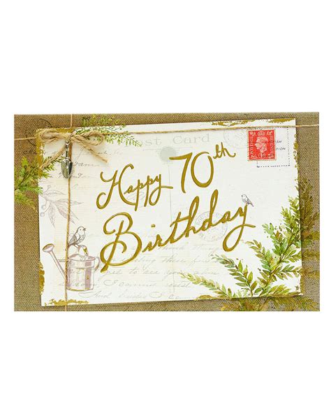 Buy 70th Birthday Card Birthday Card Age 70 Birthday Card For Him