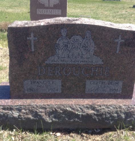 Gertrude Mitchell Derouchie 1905 1991 Find A Grave Memorial