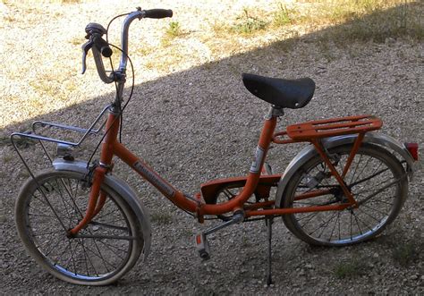 Didoulabrocantefr Ancien Mini Vélo Pliant Pliable Vintage