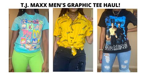 Tj Maxx Graphic Tee Try On Haul Mens Shirt Haul Graphic Tee