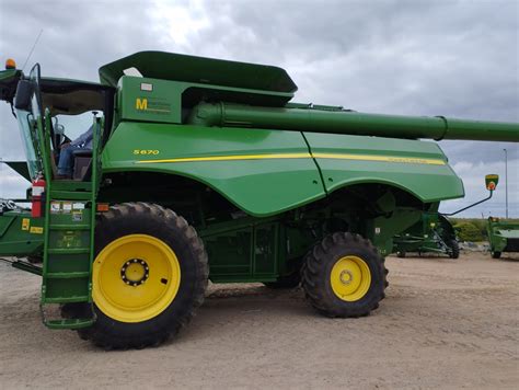 COSECHADORA JOHN DEERE S670 Agroavisos