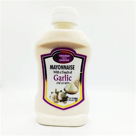 Virginia Green Garden Mayonnaise Garlic 300g Glomarklk
