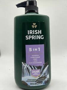 Irish Spring Shampoo Conditioner Body Lowpi