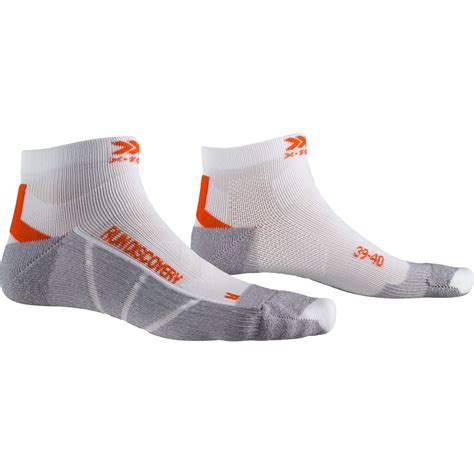 X Socks Run Discovery Laufsocken Arctic White Dolomite Grey Bike