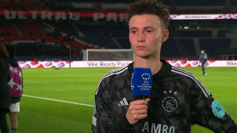 De Sanders Na Nederlaag Ajax Bij PSG Ik Blijf Gewoon Trots Op Mijn Club