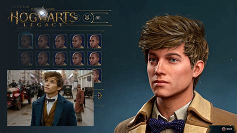 Newt Scamander Character Creation Hogwarts Legacy YouTube