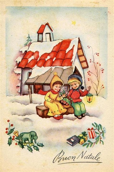 Поздравление с рождеством на итальянском открытки (40 фото)
