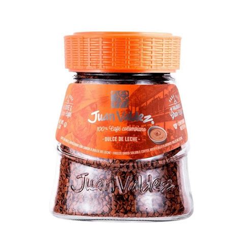 Café Instantáneo Juan Valdez 95g Sabor Dulce de Leche Tienda TRIO