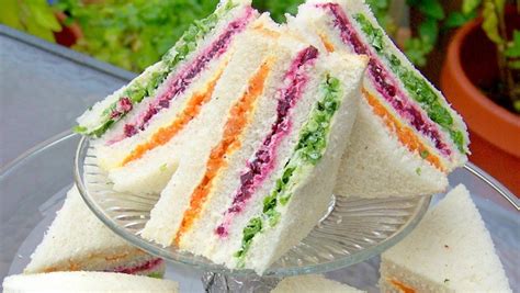 Ribbon Sandwich Recipe | Appetizer and Snack Recipes in English