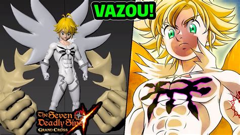 Vazou Meliodas God Forma Final Chegando No Final De Ano The Seven Deadly Sins Grand Cross