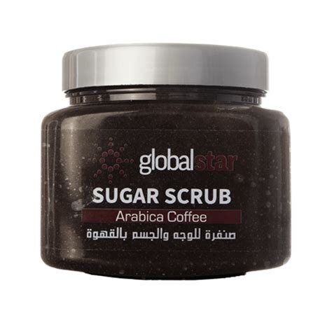 Globalstar Coffee Sugar Face Scrub 600gm At Nice One Ksa