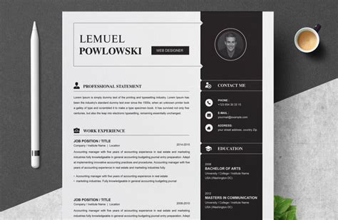 30+ Best Free Resume Templates (For Word) in 2023 – Yes Web Designs