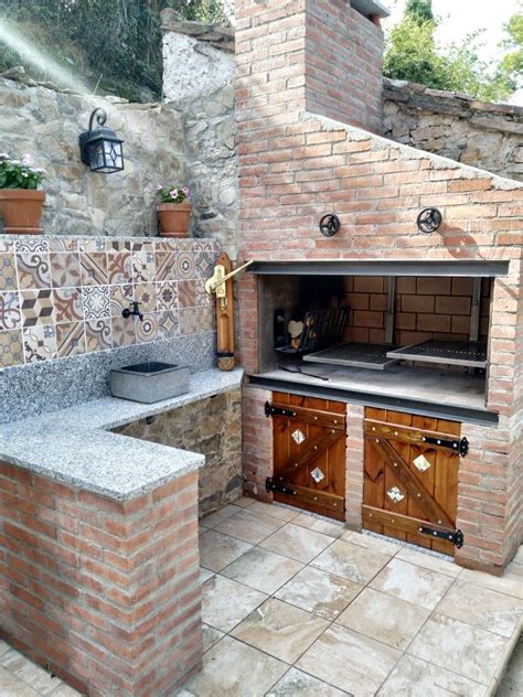 Pin On Parrillero Modern Outdoor Kitchen Outdoor Kitchen Design Diy