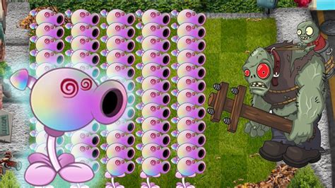 Plants Vs Zombies Pea Hypno Shroom Vs Ganturan Plants Vs Zombies