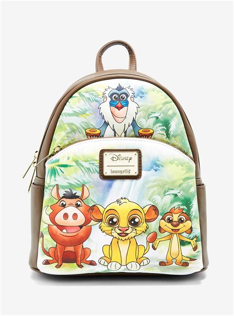 Loungefly Sleeping Simba Lion King Disney Mini Backpack Le