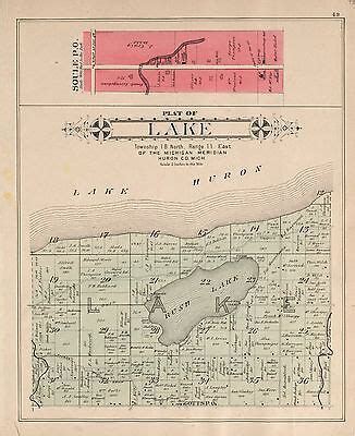 Il In Mi Oh Wi County Michigan Land Atlas Plat Book