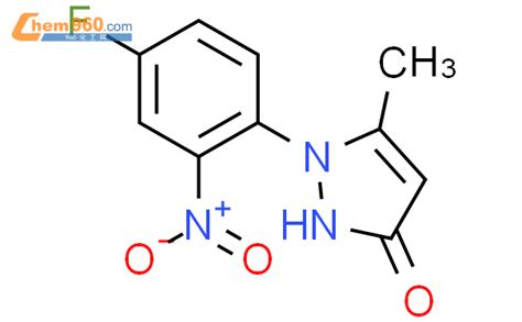 851517 48 1 3H PYRAZOL 3 ONE 1 4 FLUORO 2 NITROPHENYL 1 2 DIHYDRO 5