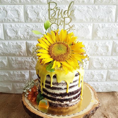 Sunflower Cake Bridal Shower Bridal Shower 101