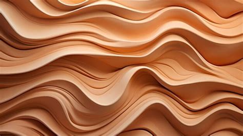 Premium Ai Image Generative Ai Orange And Beige Modelling Clay Gypsum