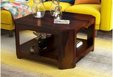 Buy Upscale Coffee Table Honey Finish Online In India Urbanwood